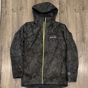 Columbia Men's Black Camo Performance Jacket